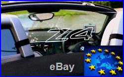 Z4 02-08 E85 Windscreen Wind Deflector BMW Windblocker illuminated engraved